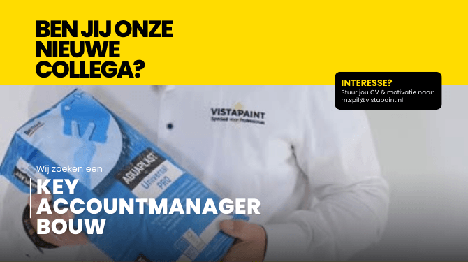 Afbeelding voor: VACATURE KEY ACCOUNTMANAGER BOUW