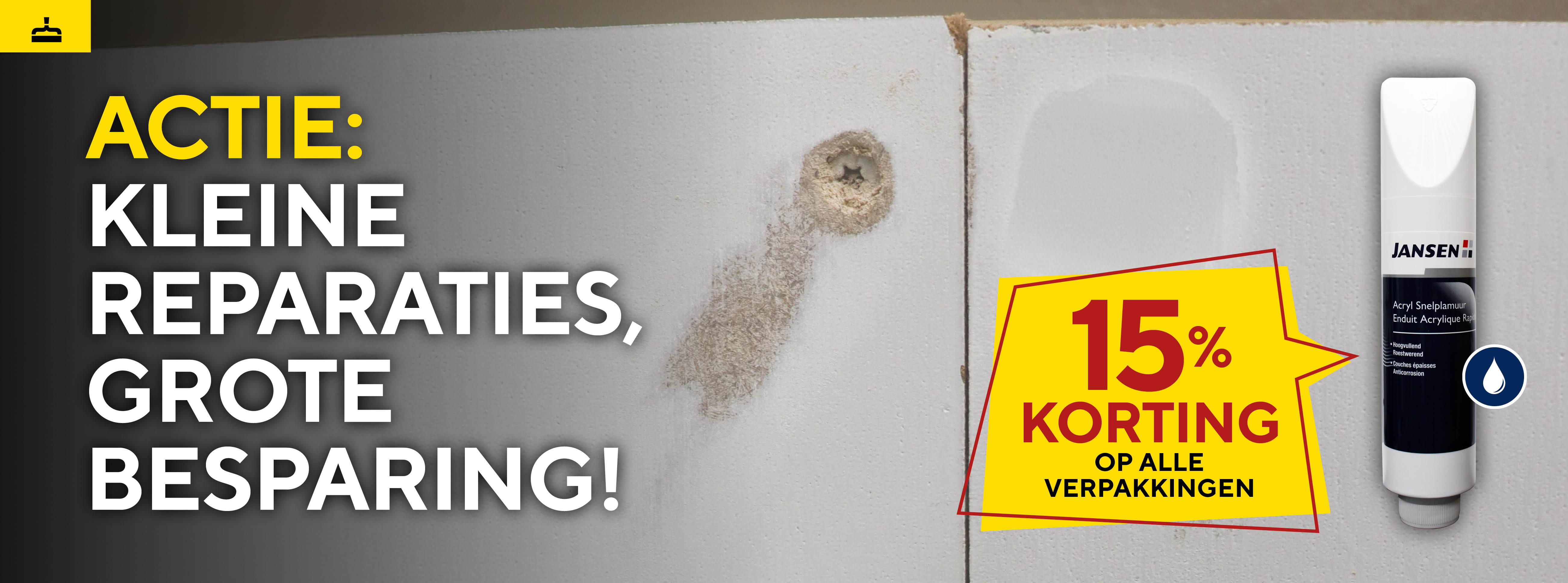 15% korting op de Jansen (Acryl) Snelplamuur