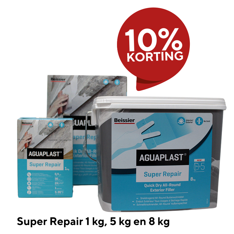 Aguaplast Super Repair 10% korting